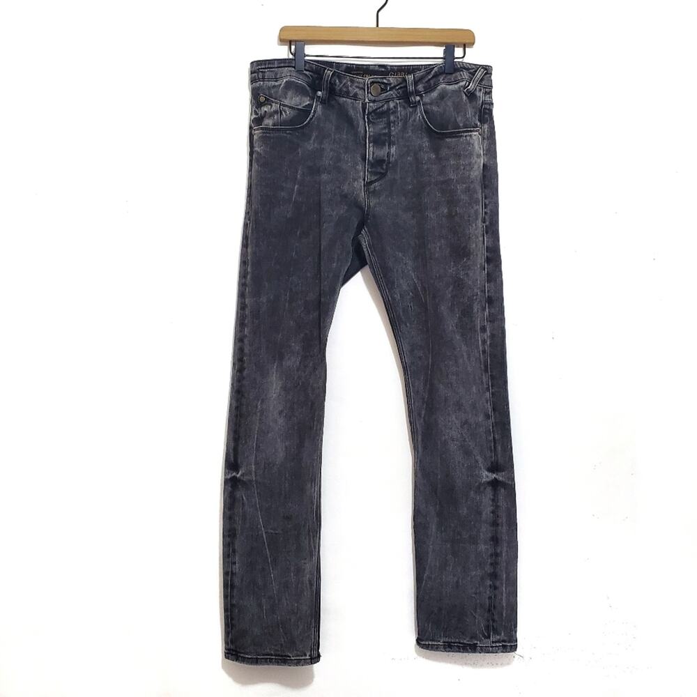 Gabba | Rey K1577 Distressed Fade Black Slim Fit Jeans